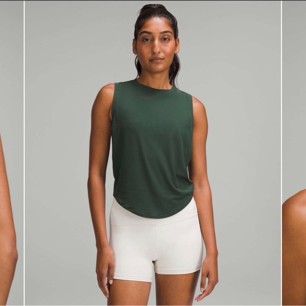 NWT Lululemon Soft-Knit Crewneck Cropped Tank Top